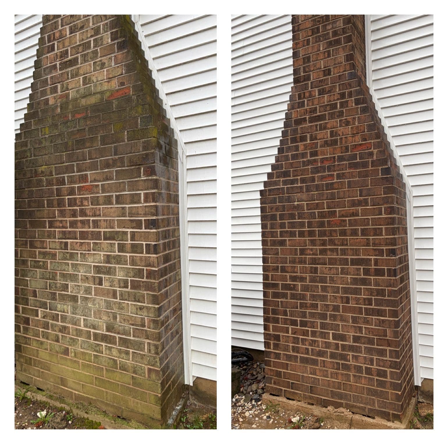 Mossy Brick and Dirty Siding Got a Full Reset in Yardley PA image