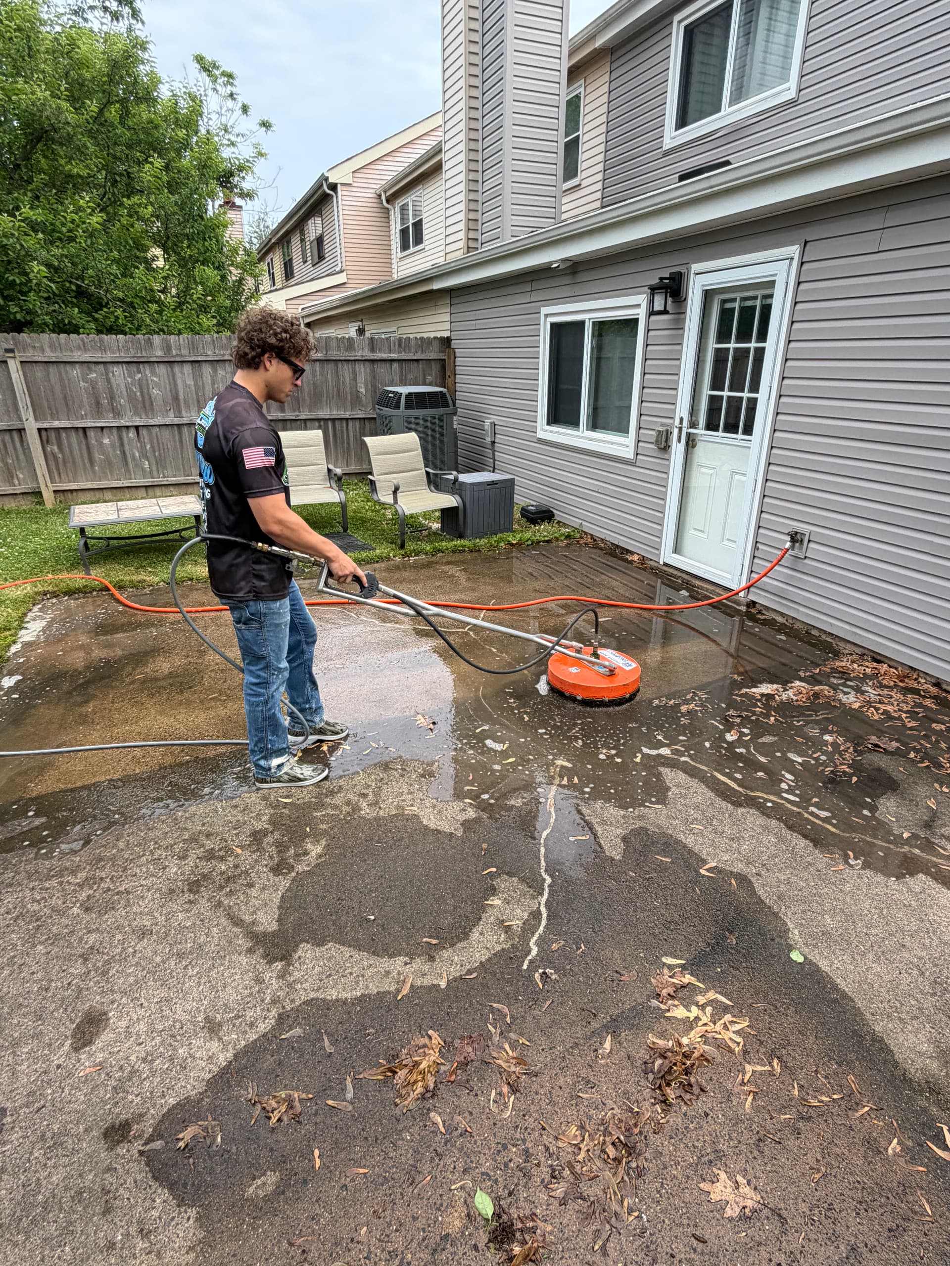 Gallery photos for Spring Pressure Washing for Driveways Patios and Walkways in Horsham PA: Image #1